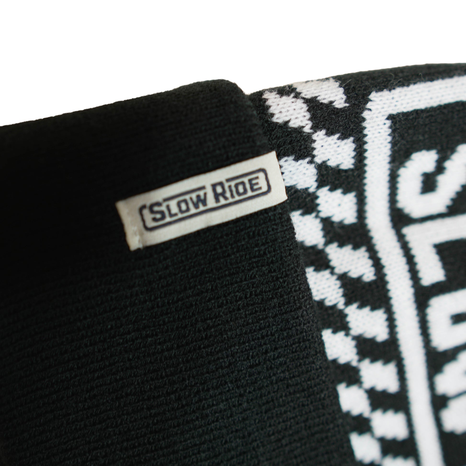 Pit Crew Beanie (Black) - Slow Ride