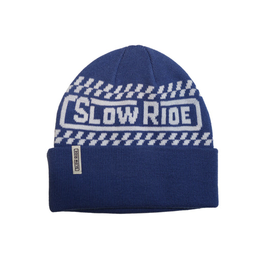 Pit Crew Beanie (SR Navy) - Slow Ride