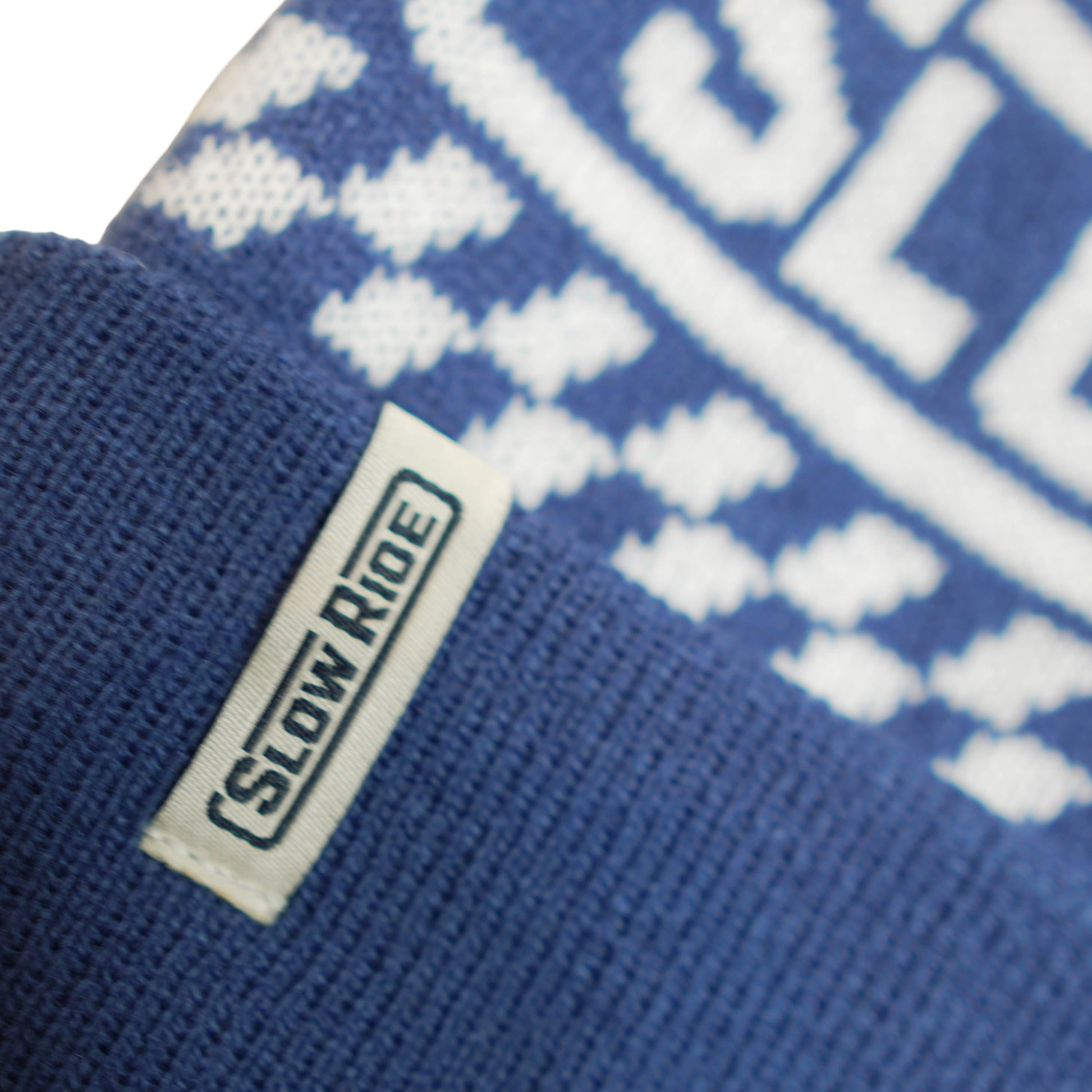 Pit Crew Beanie (SR Navy) - Slow Ride