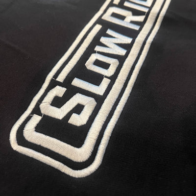 Radio Embroidered Hoodie - Slow Ride