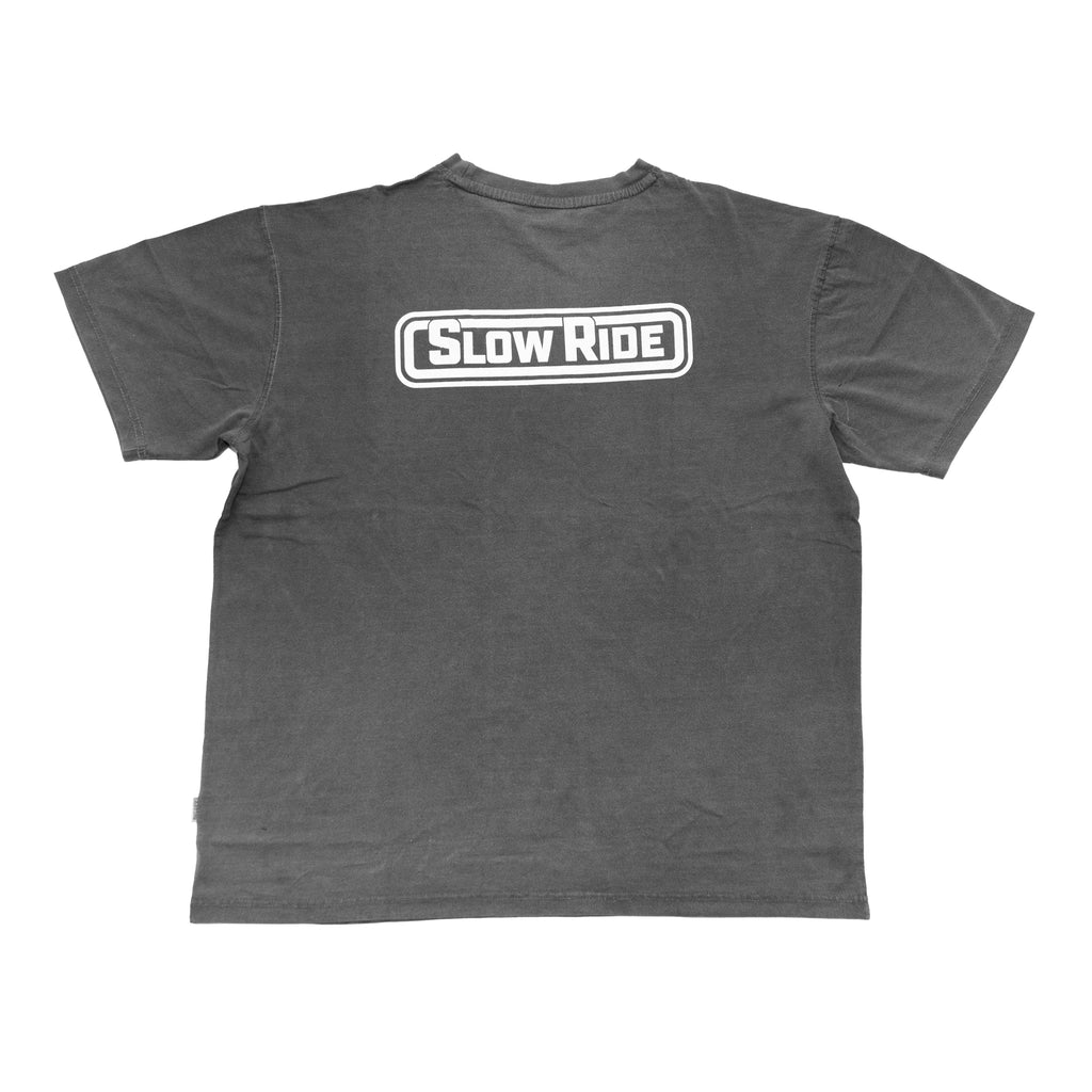 Radio Heavyweight Tee (Vintage Black) - Slow Ride
