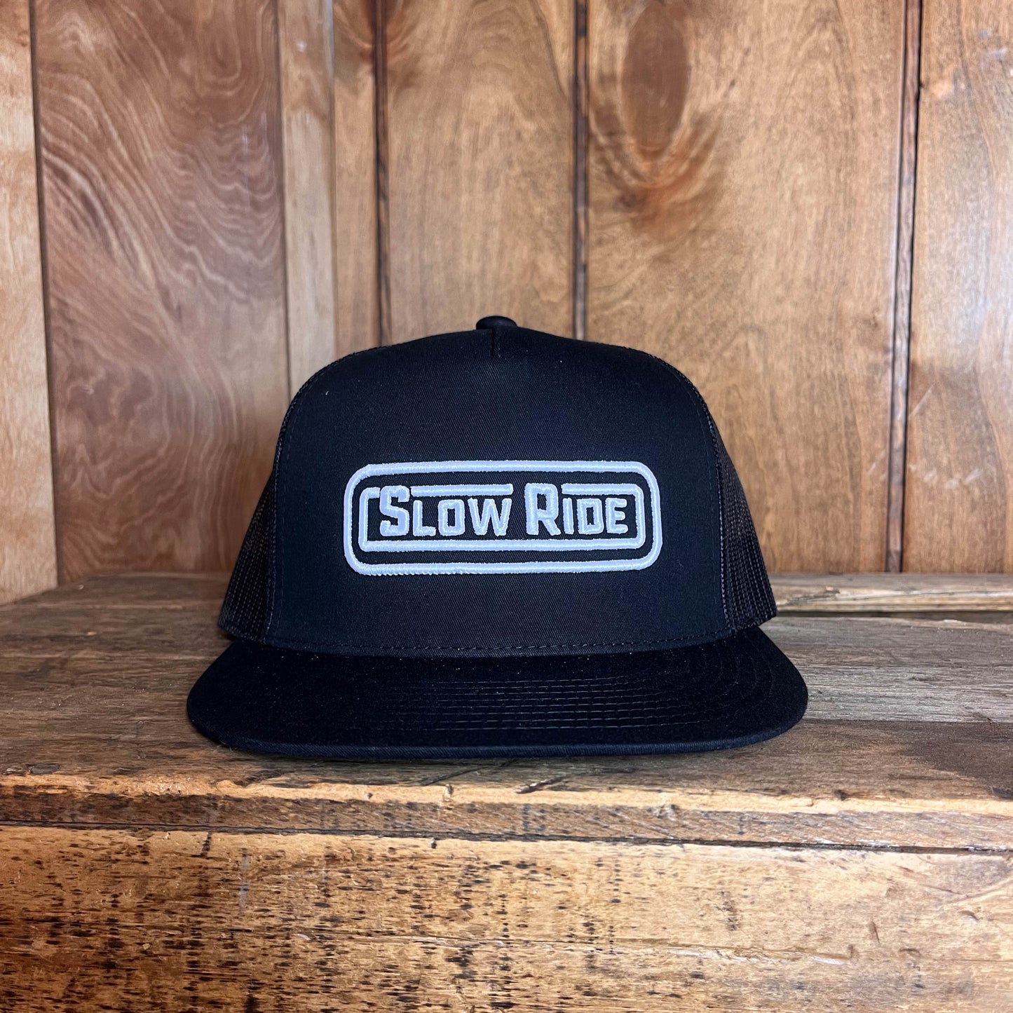Radio Mesh Snapback (Black) - Slow Ride