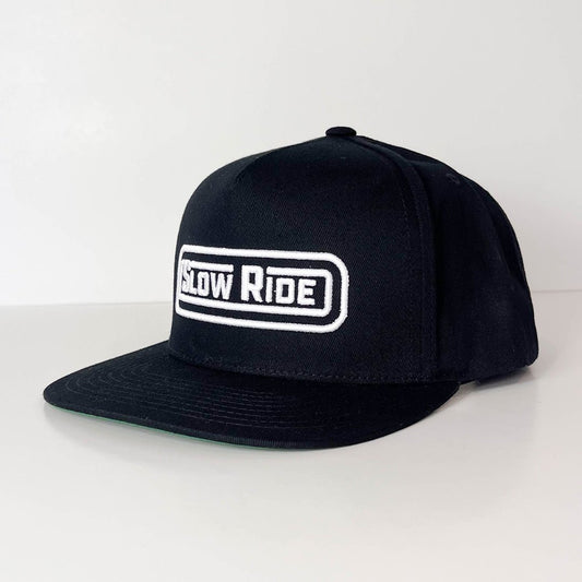 Radio Snapback (Black) - Slow Ride