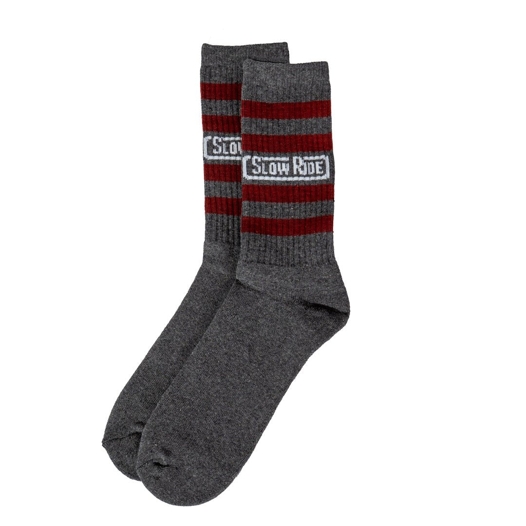 Radio Sock Black/Charcoal| Slow Ride Supply Co. | Slow Ride Garage