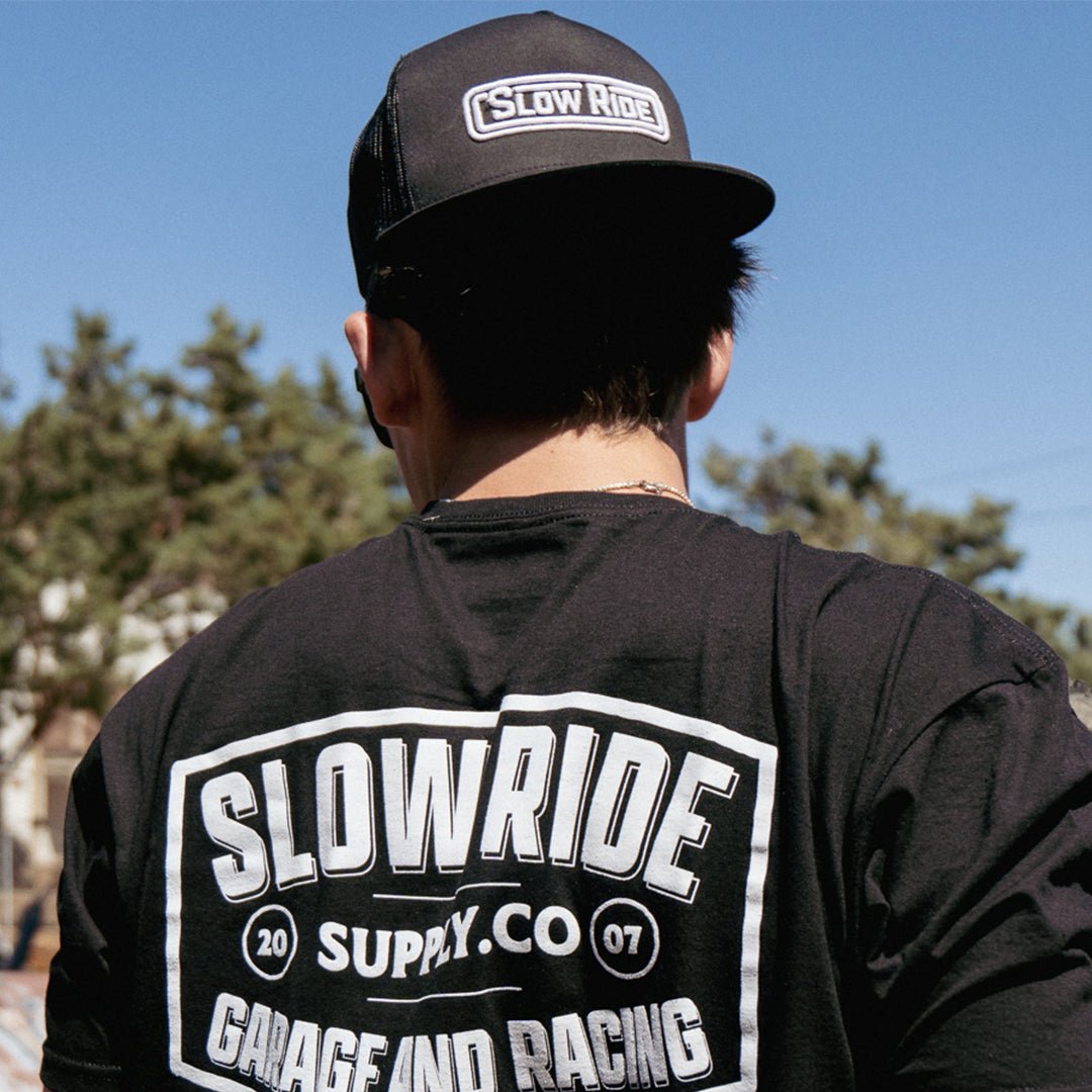 Radio Trucker Hat (Black) - Slow Ride