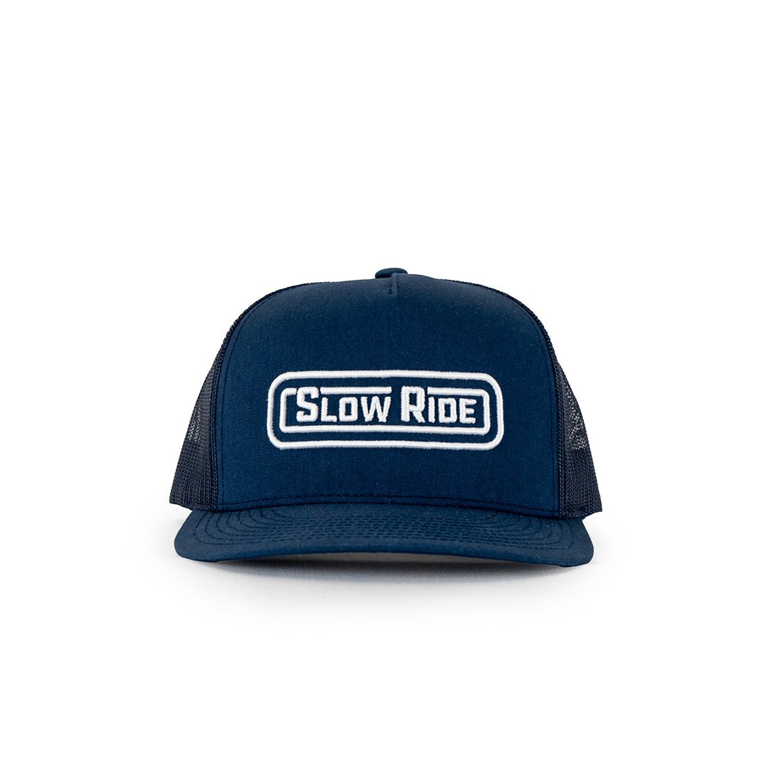 Radio Trucker Hat (Navy) - Slow Ride