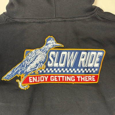 Roadrunner Embroidered Hoodie - Slow Ride