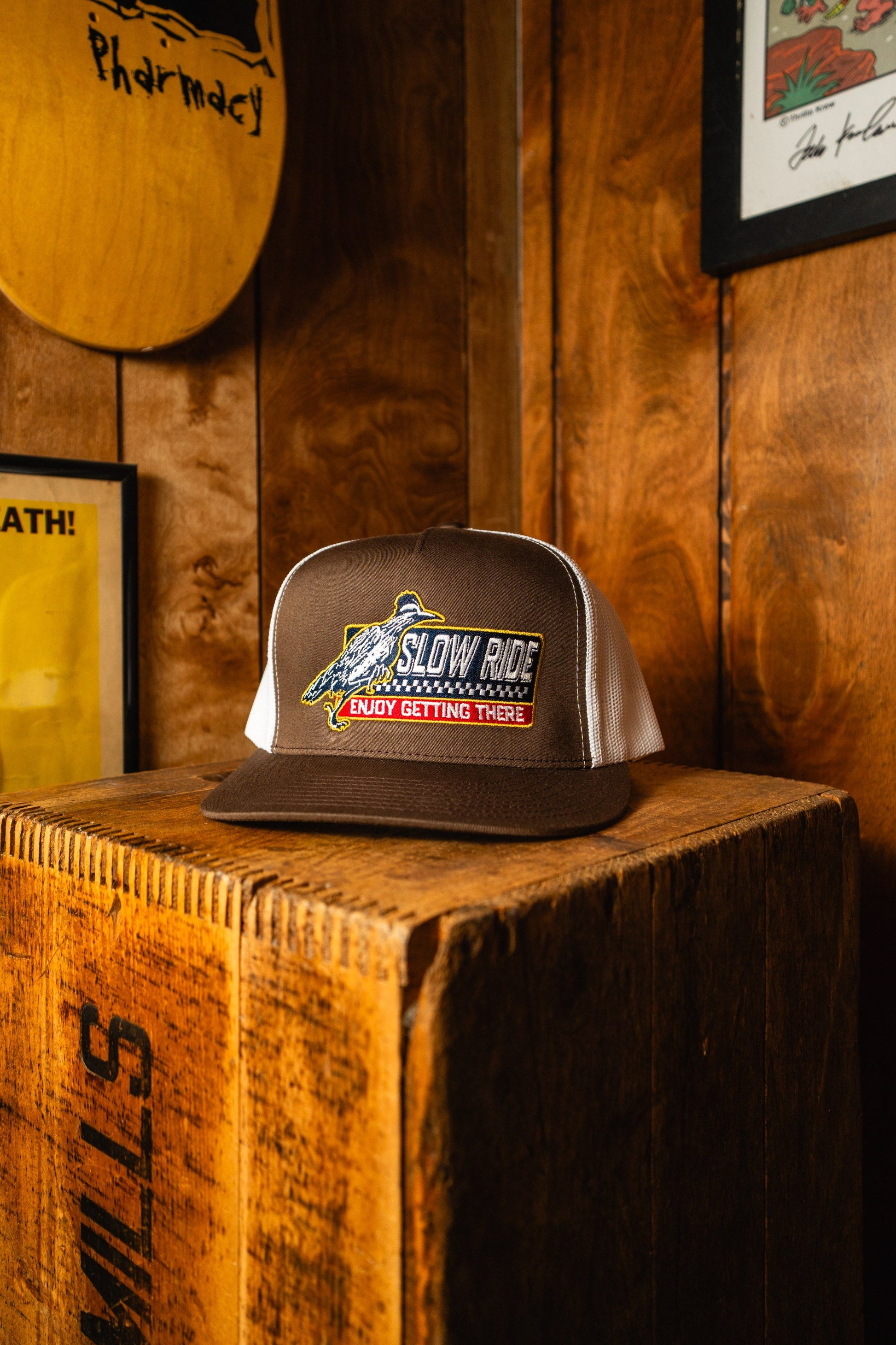 Roadrunner Mesh Snapback (Black) - Slow Ride