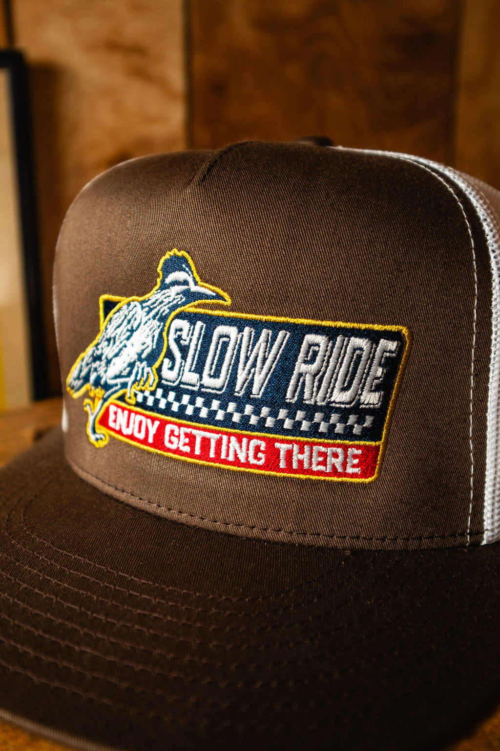 Roadrunner Mesh Snapback (Black) - Slow Ride