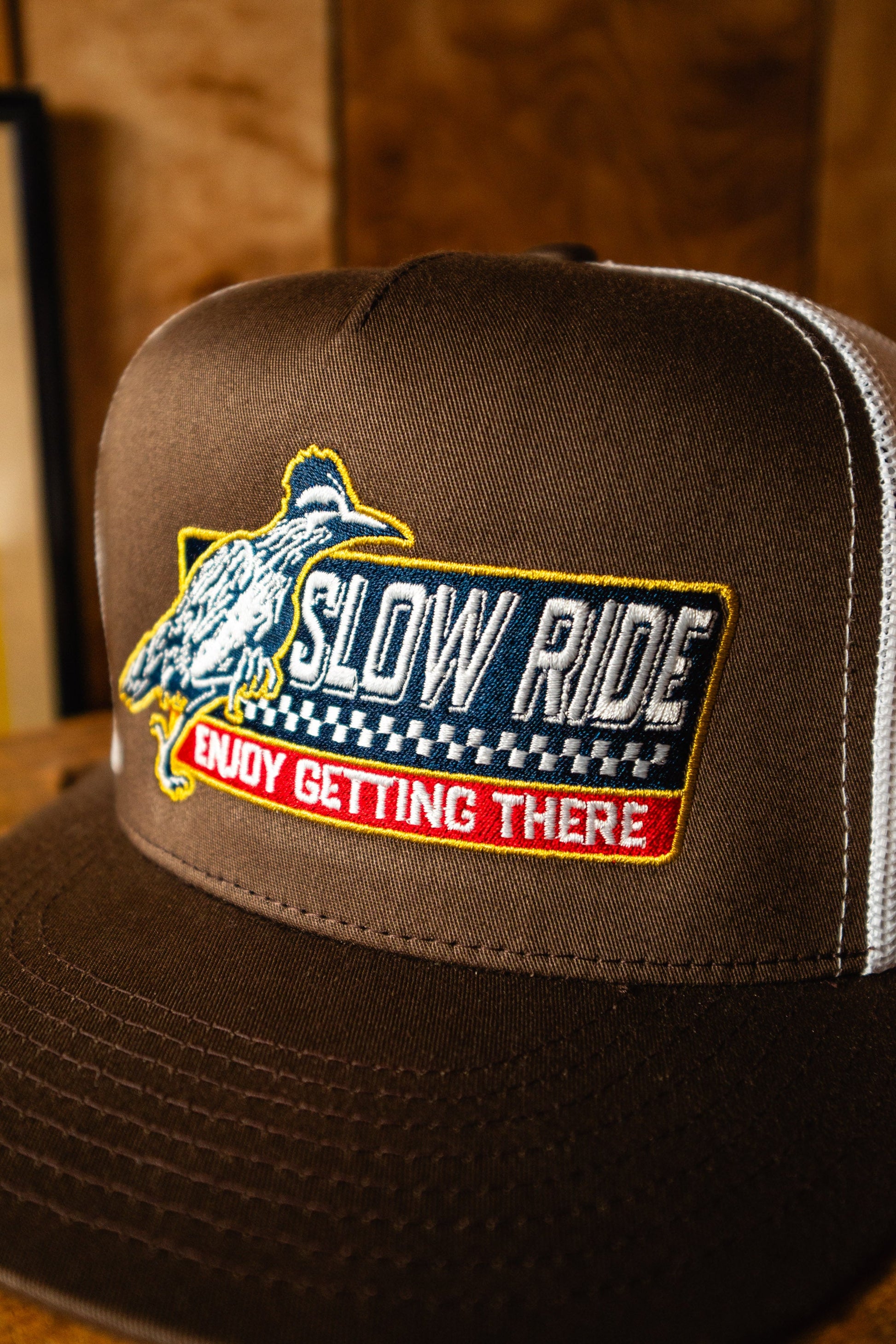 Roadrunner Mesh Snapback (Black) - Slow Ride