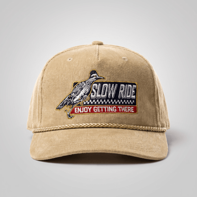 Roadrunner Structured Corduroy Hat - Slow Ride
