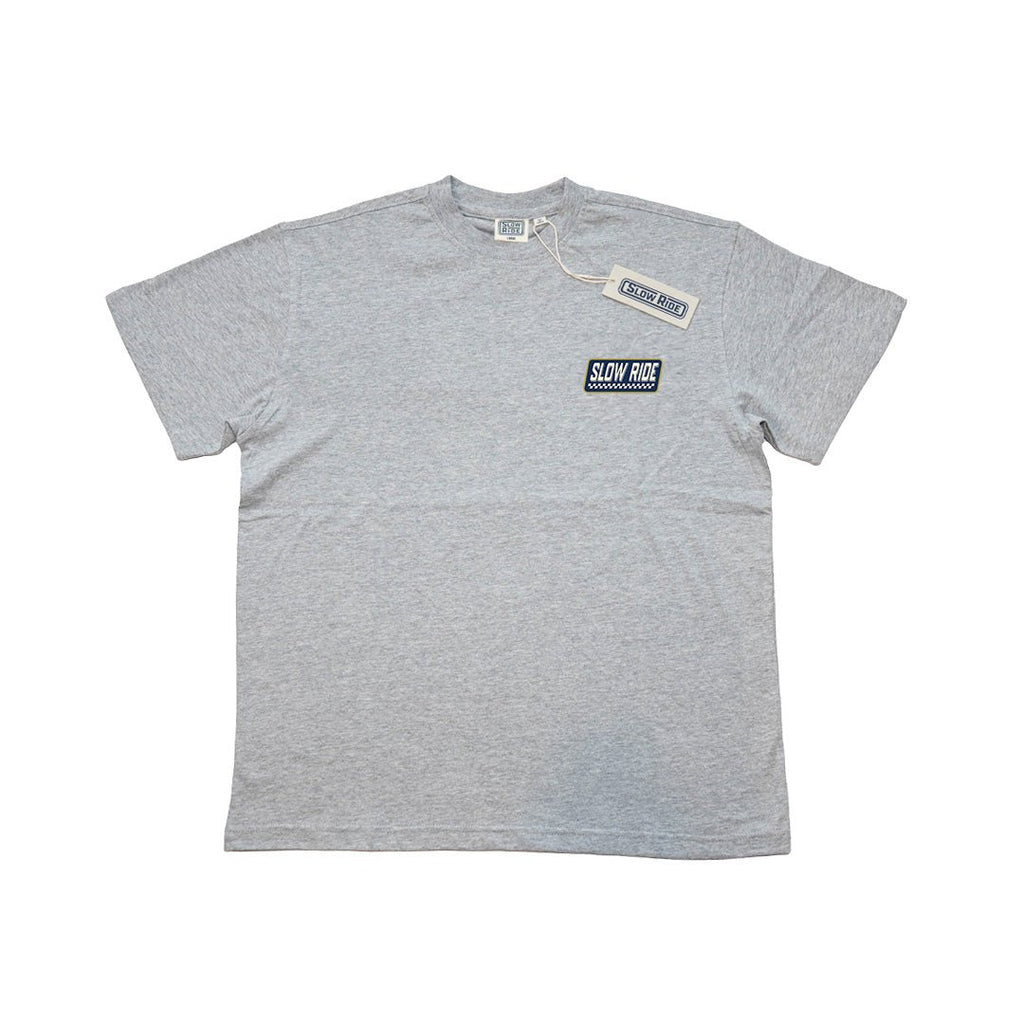 Roadrunner Tee (Grey) - Slow Ride