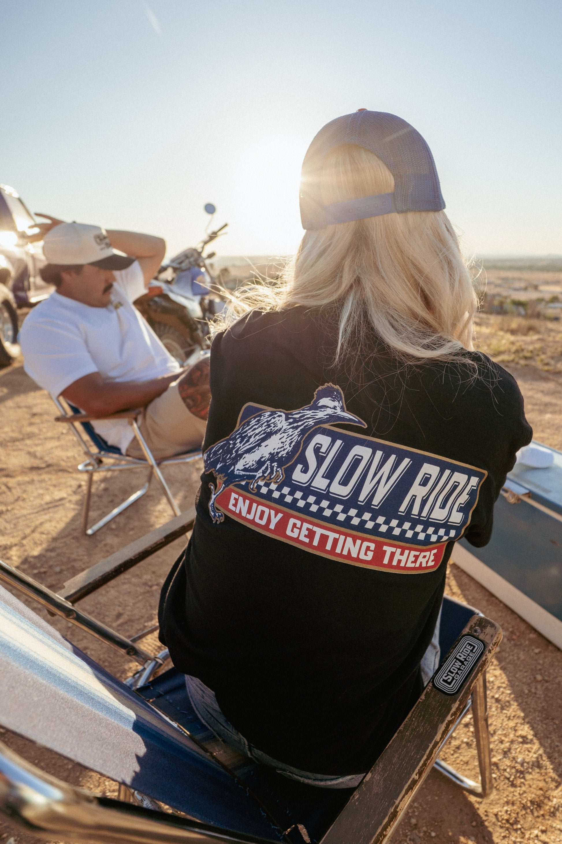 Roadrunner Tee (Grey) - Slow Ride