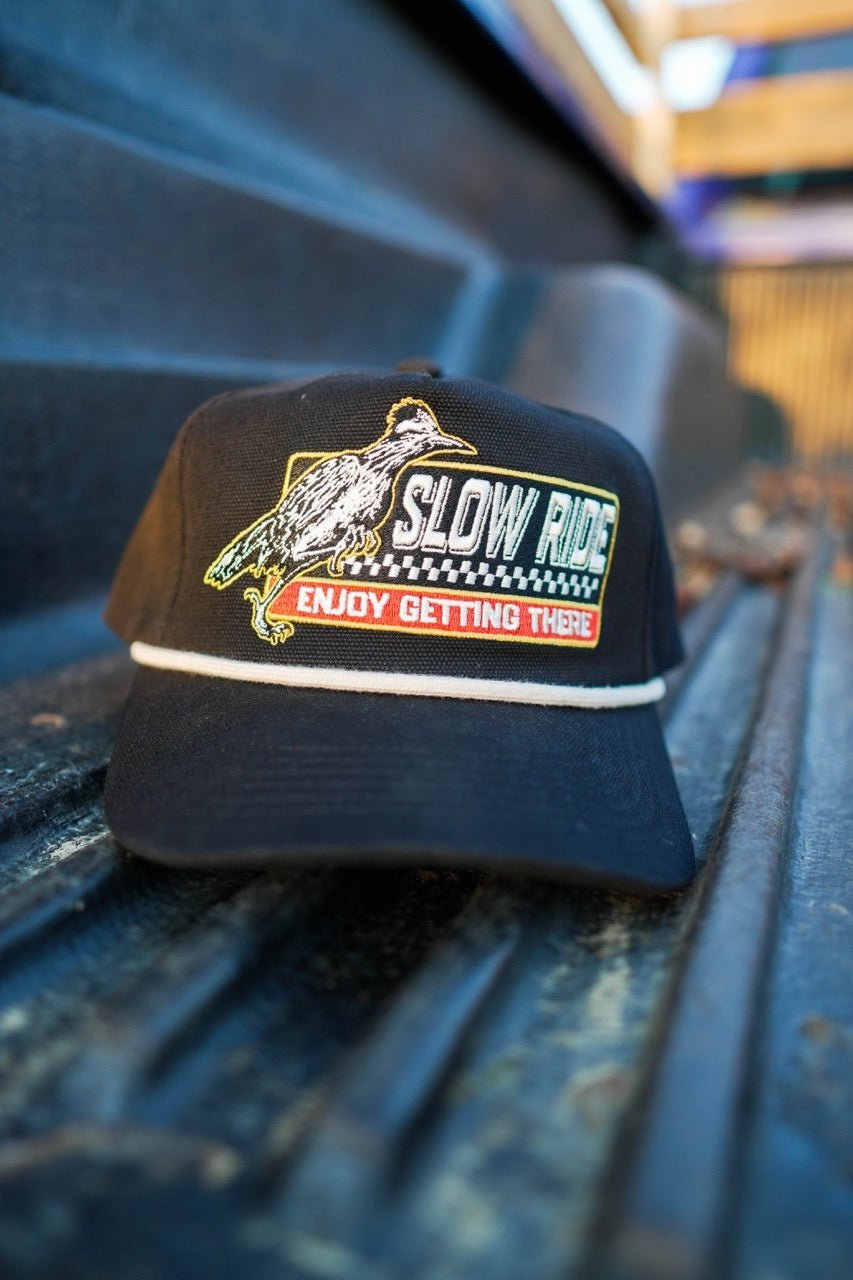 Roadrunner Unstructured Canvas Hat - Slow Ride