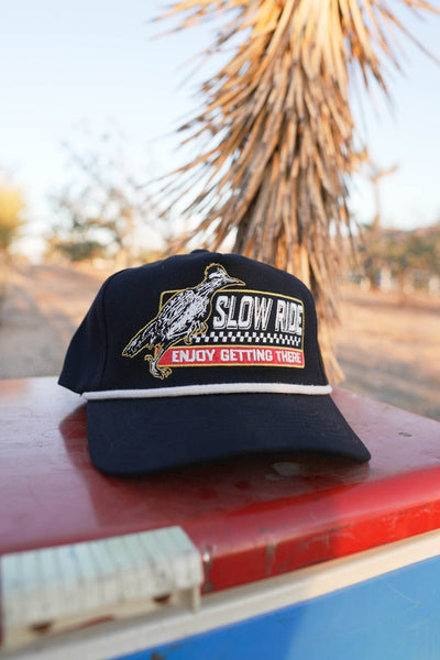 Roadrunner Unstructured Canvas Hat - Slow Ride