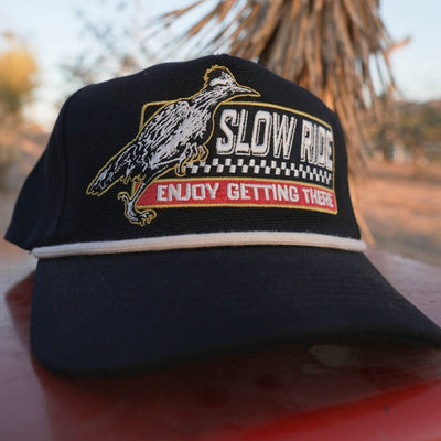 Roadrunner Unstructured Canvas Hat - Slow Ride