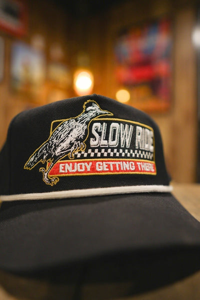 Roadrunner Unstructured Canvas Hat - Slow Ride