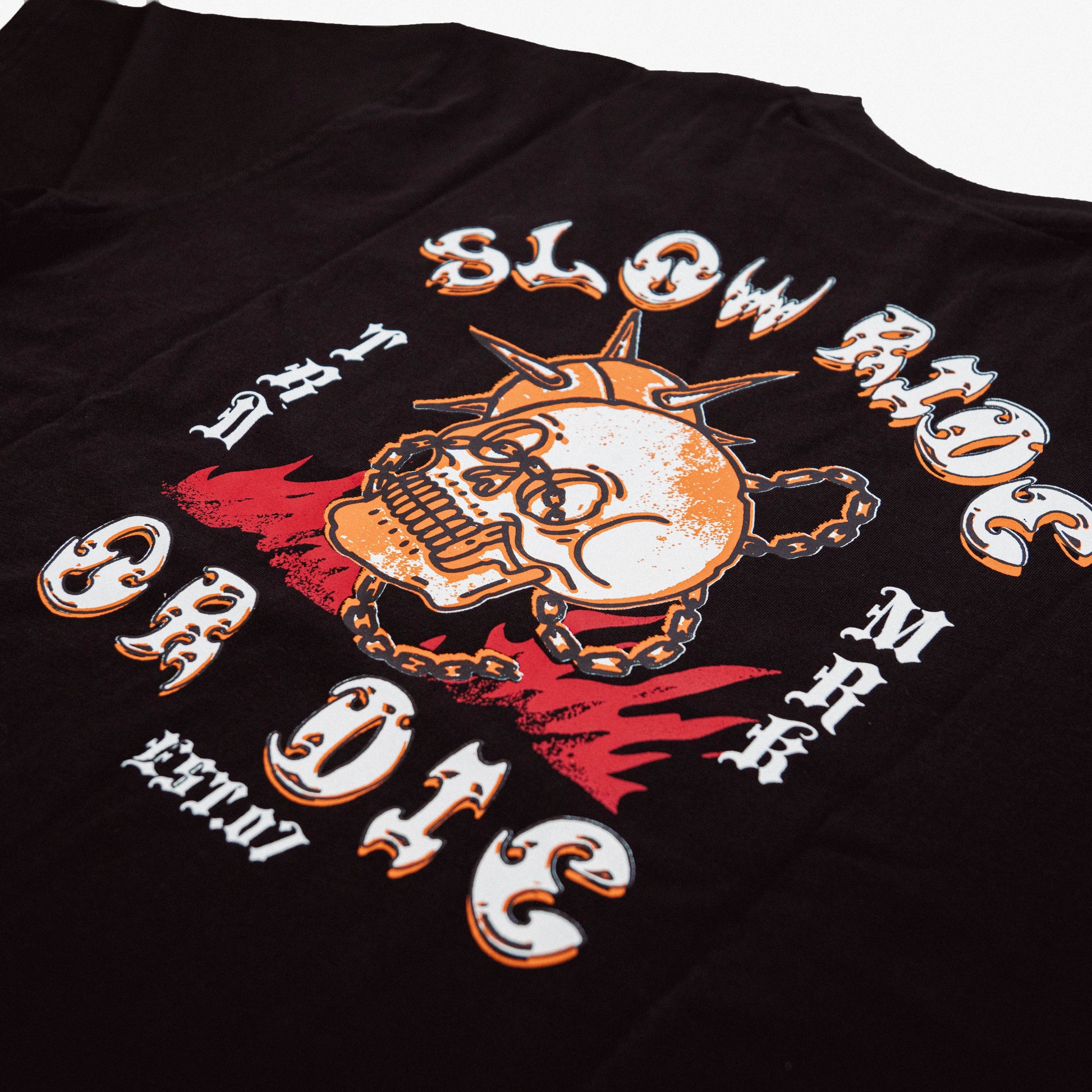 Skull Ride Tee (Black) - Slow Ride