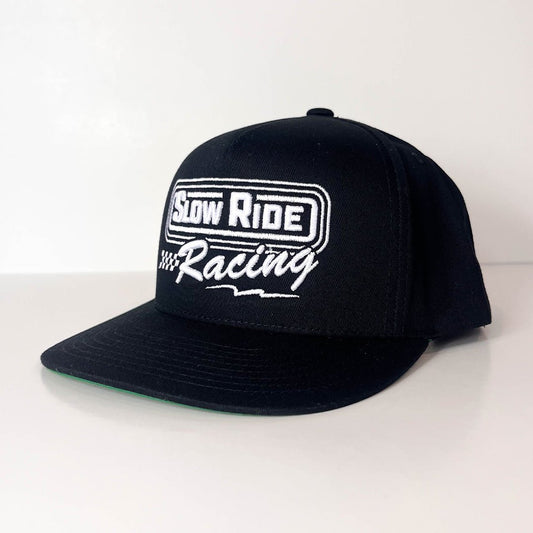 Slow Ride Racing Snapback (Black) - Slow Ride