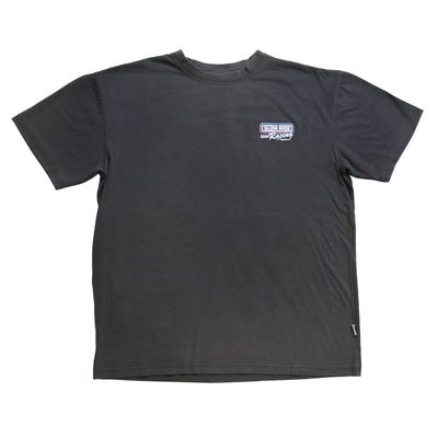 SlowRide Racing Heavy Tee (Vintage Black) - Slow Ride