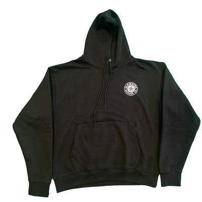 Space Wheel Embroidered Hoodie - Slow Ride