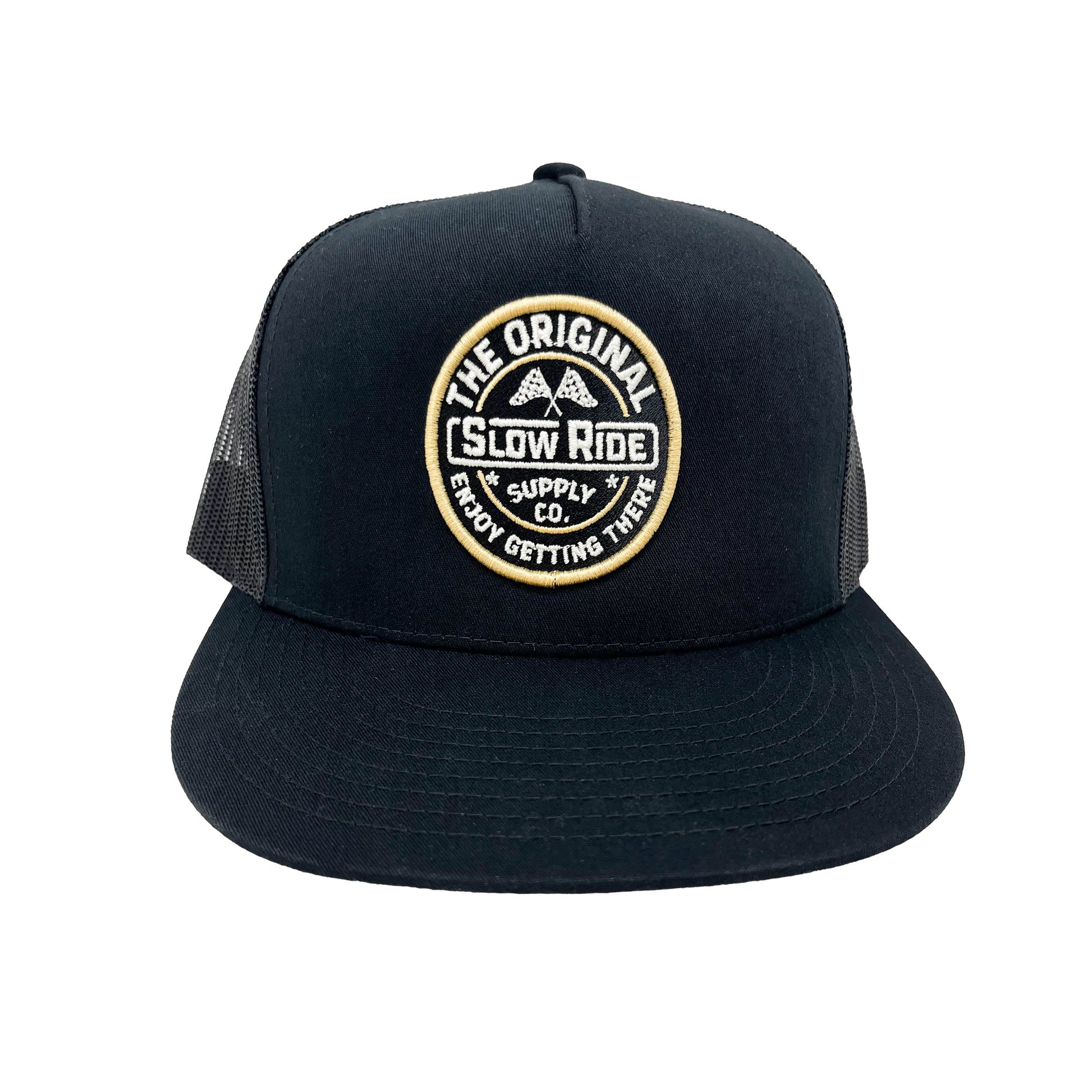 Space Wheel Hat (Black) - Slow Ride