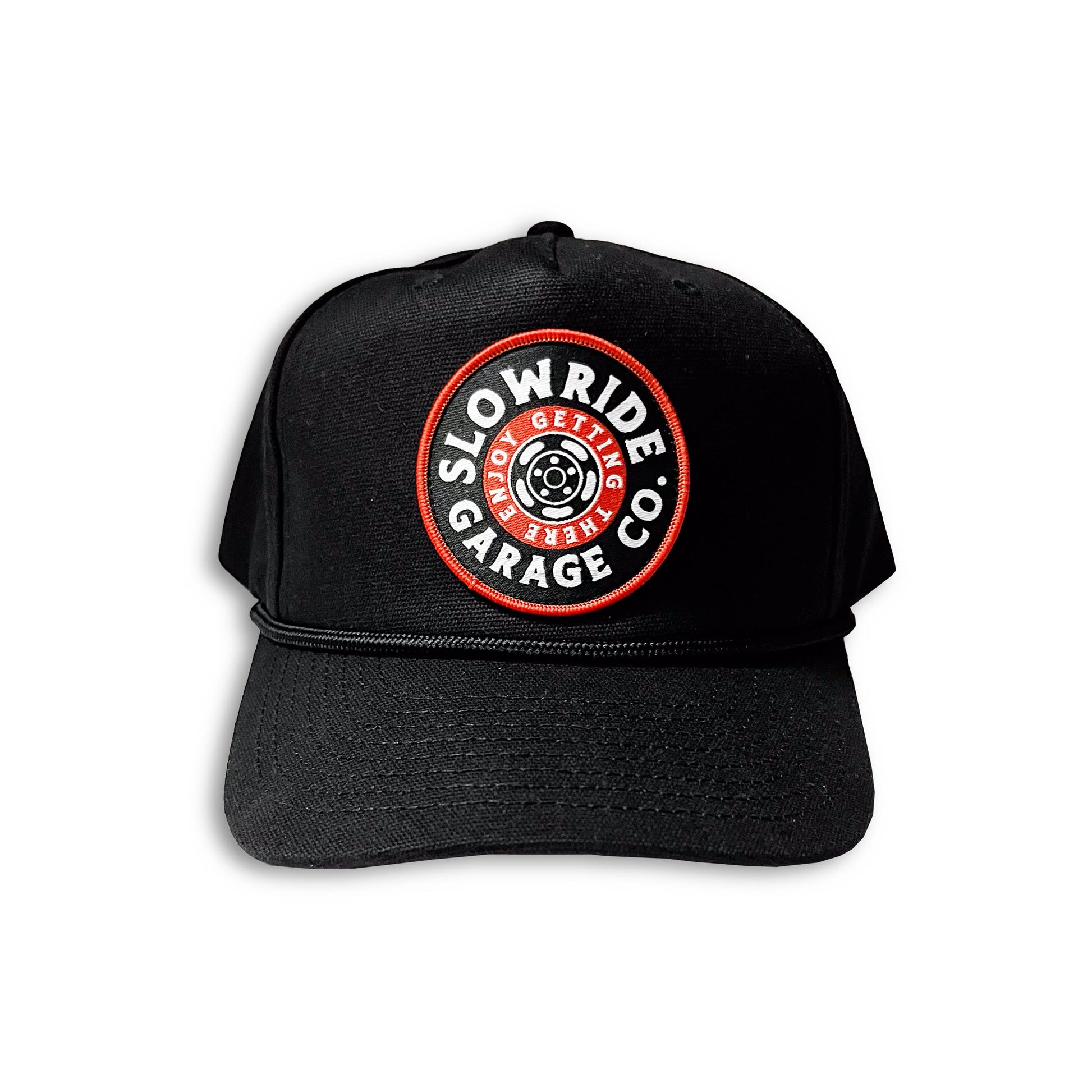 Space Wheel Hat (Black) - Slow Ride