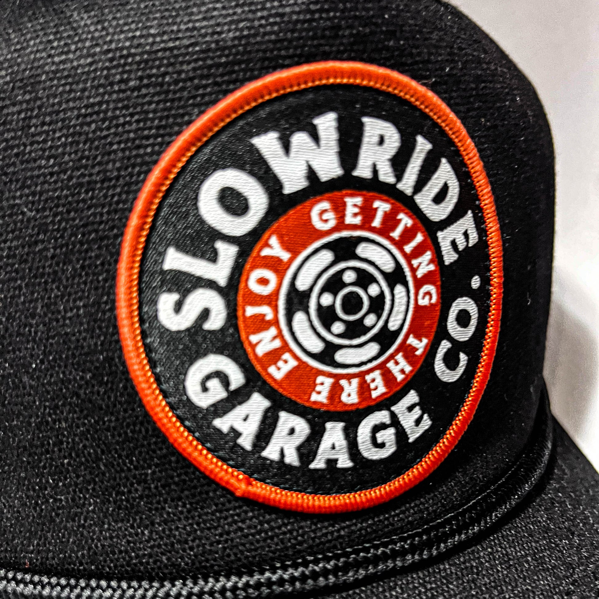 Space Wheel Hat (Black) - Slow Ride