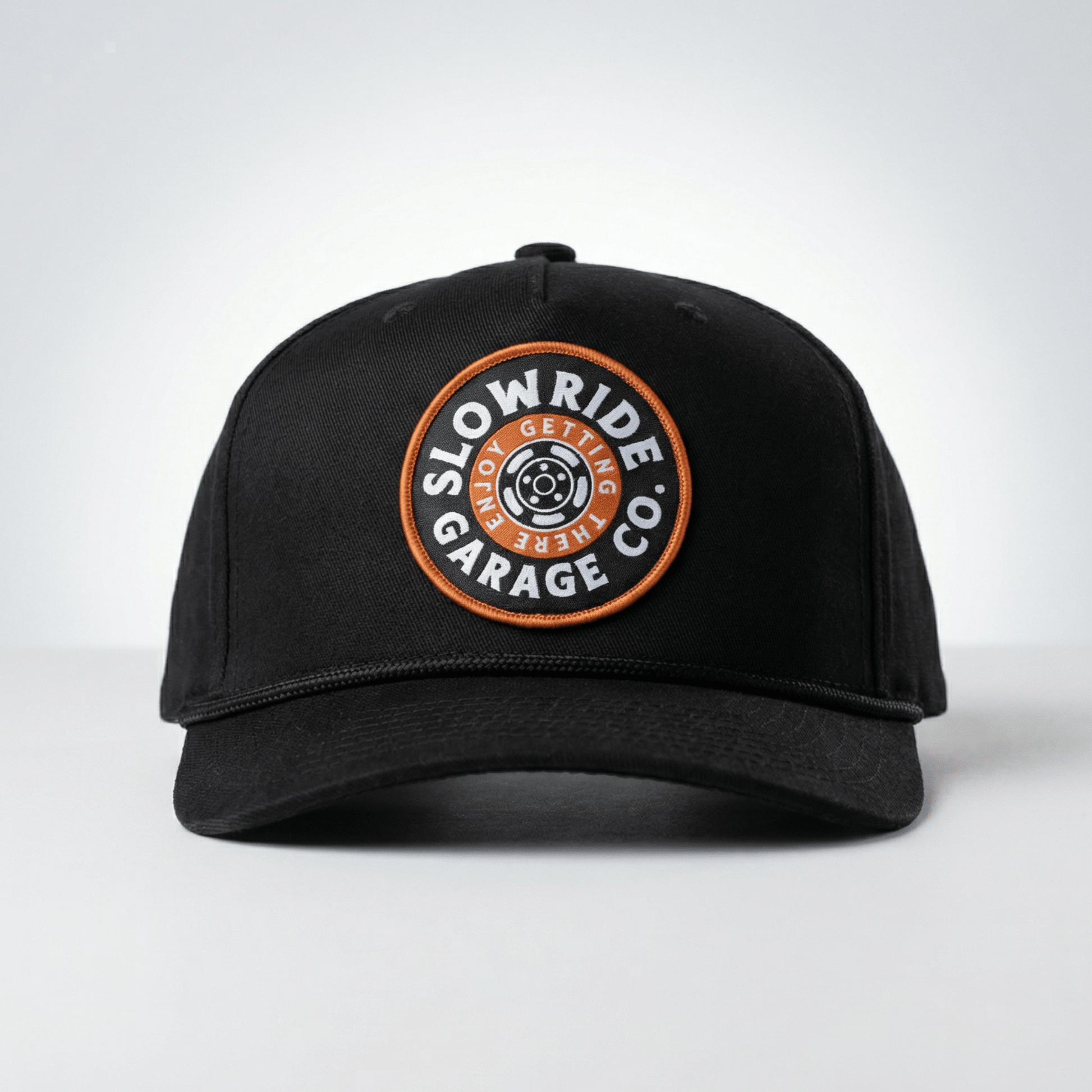 Space Wheel Unstructured Canvas - Slow Ride