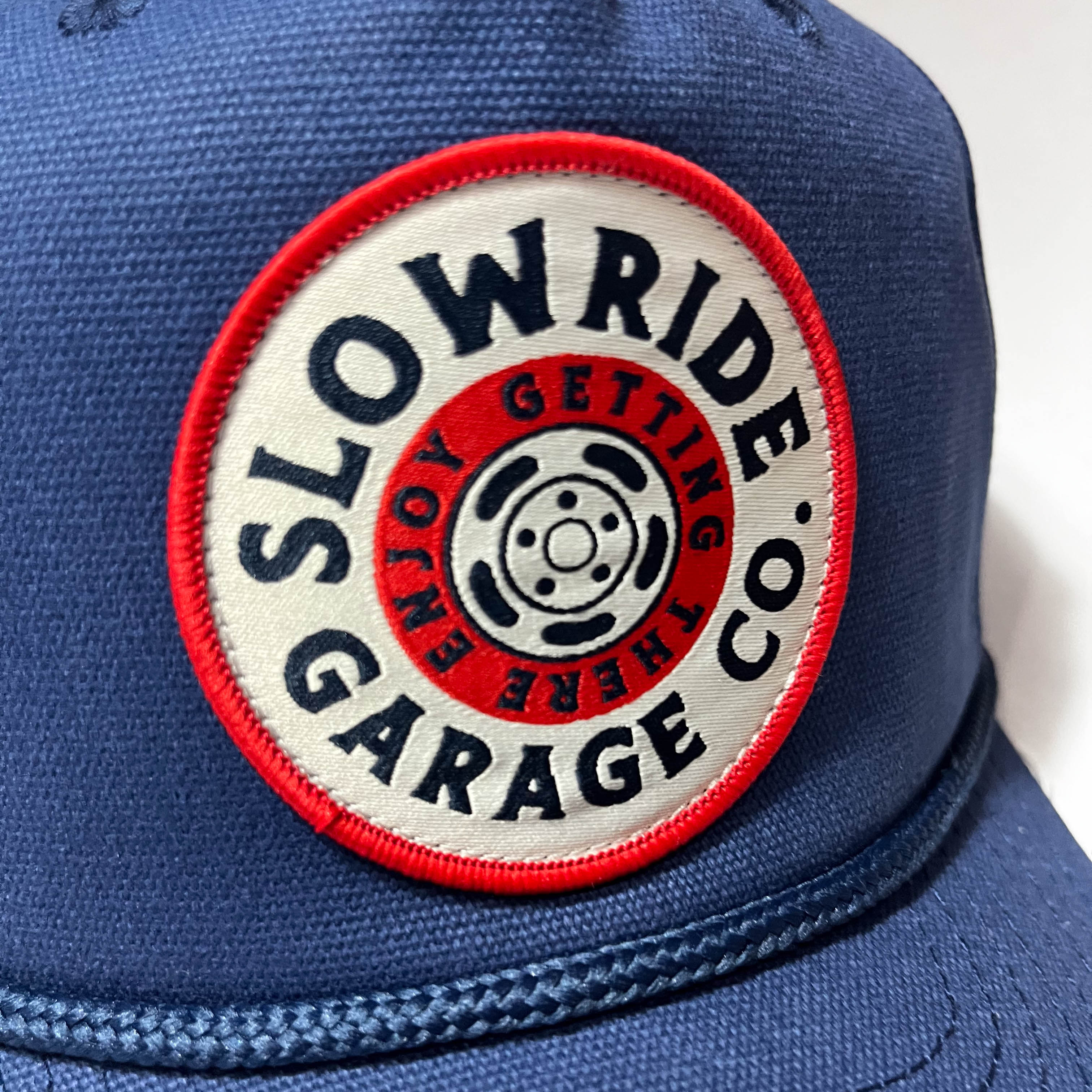 Space Wheel Unstructured Canvas Hat - Slow Ride