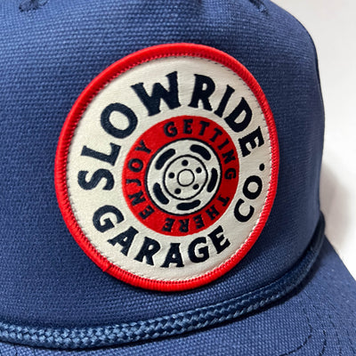 Space Wheel Unstructured Canvas Hat - Slow Ride