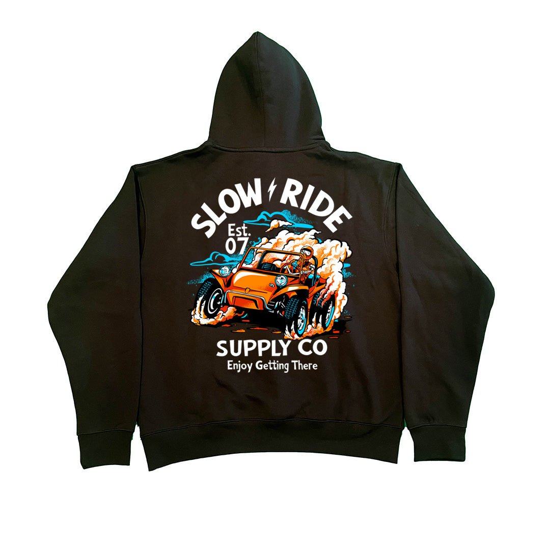 Sportster Hoodie (Black) - Slow Ride