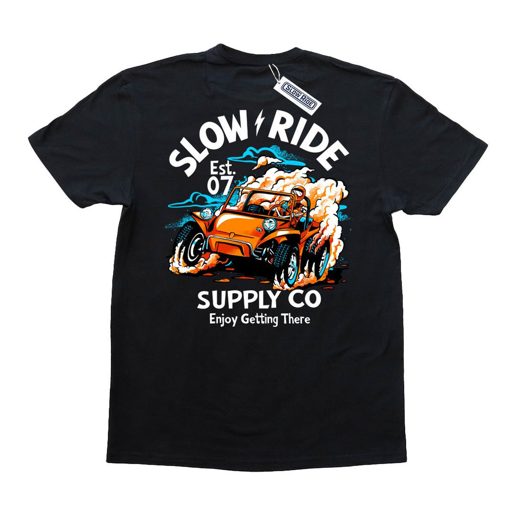 Sportster Tee (Black) - Slow Ride