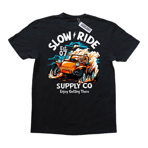 Sportster Tee (Black) - Slow Ride