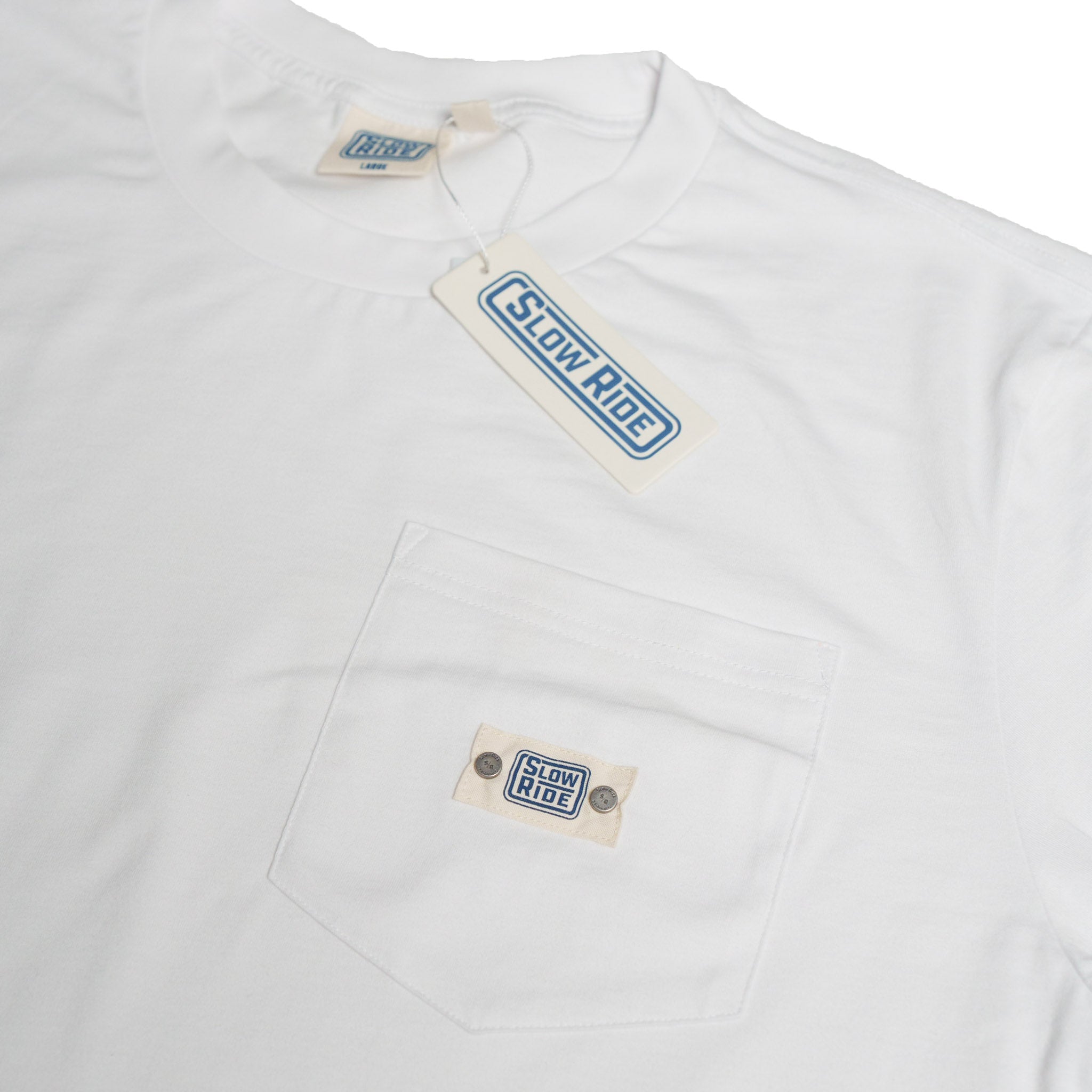 SR Essential Pocket L/S Tee - Slow Ride