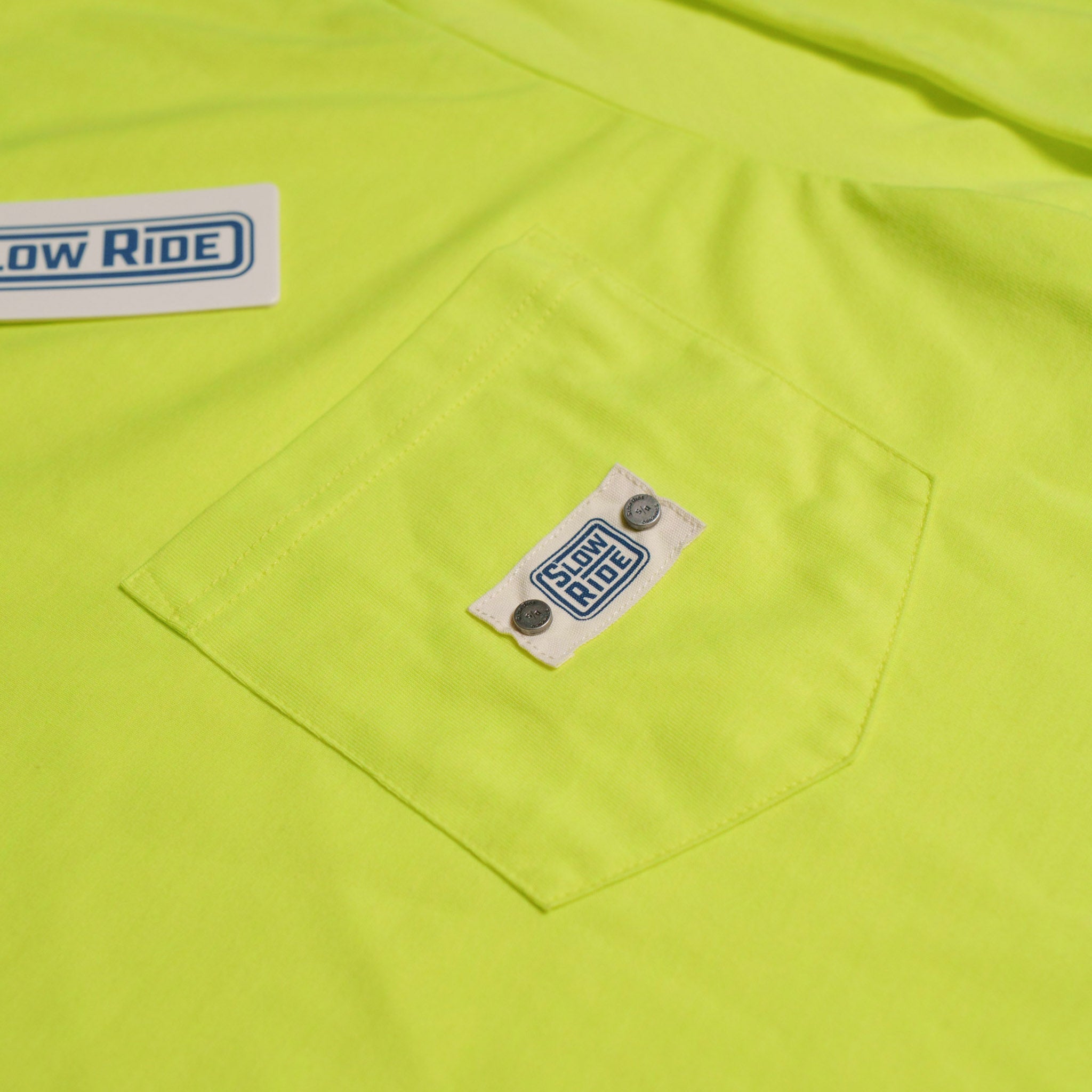 SR Essential Pocket L/S Tee - Slow Ride