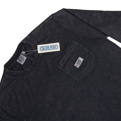 SR Essential Pocket L/S Tee - Slow Ride