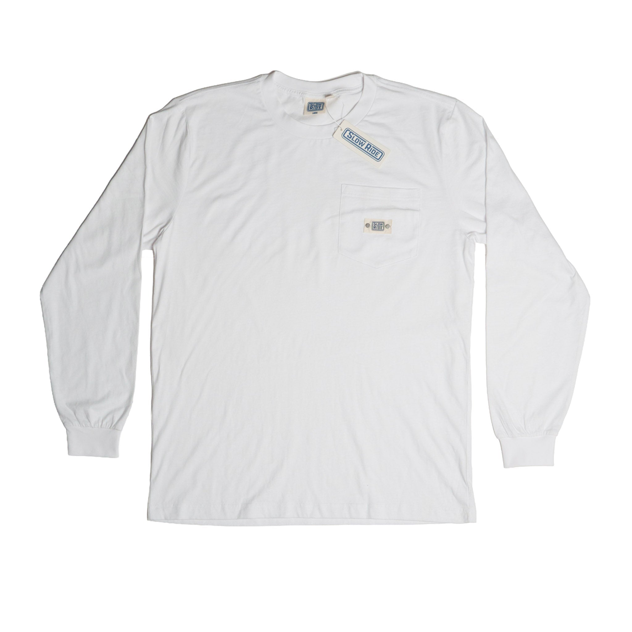 SR Essential Pocket L/S Tee - Slow Ride