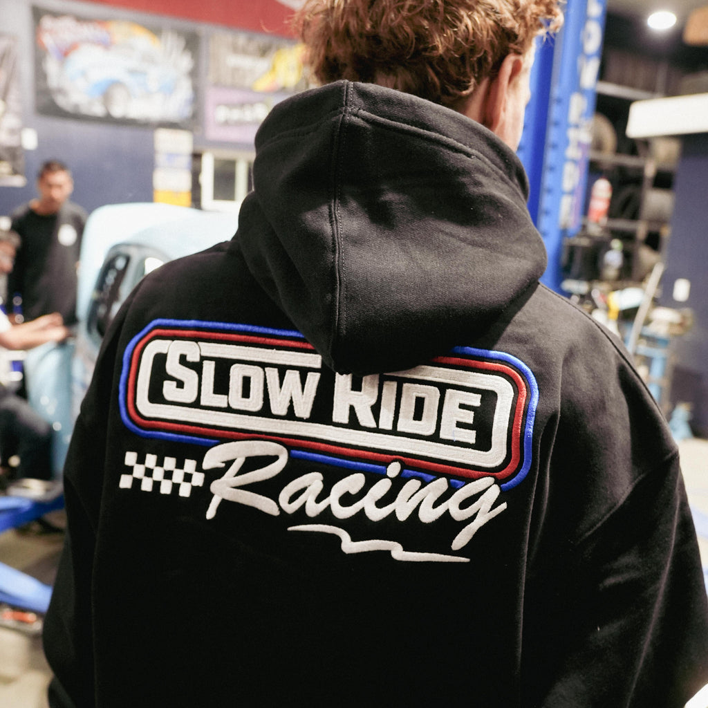 SR Racing Embroidered Hoodie - Slow Ride