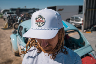SR Racing Hydro Hat (White) - Slow Ride