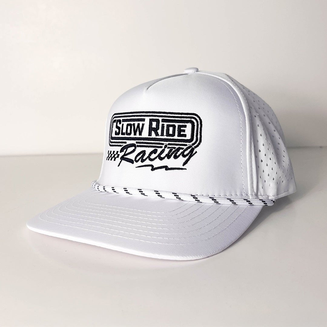 SR Racing Hydro Hat (White) - Slow Ride