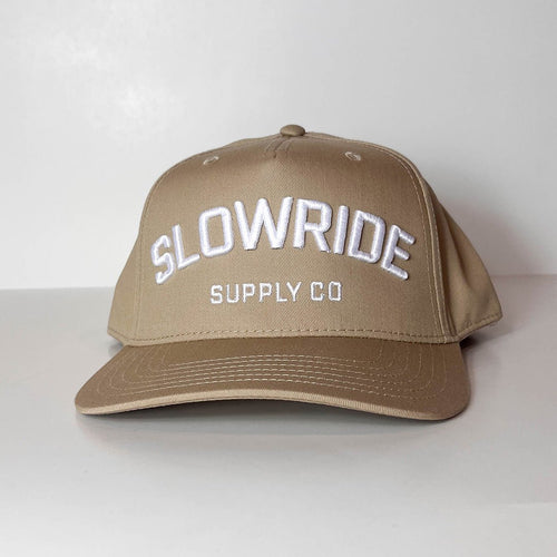 Supply Co. Hat (Khaki) - Slow Ride