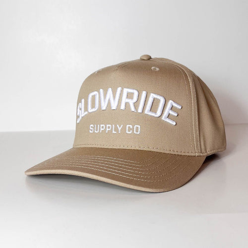 Supply Co. Hat (Khaki) - Slow Ride