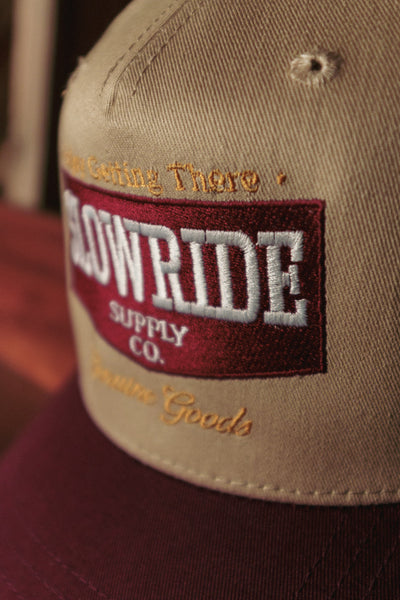Supply Co Mid Profile A - frame Hat - Slow Ride