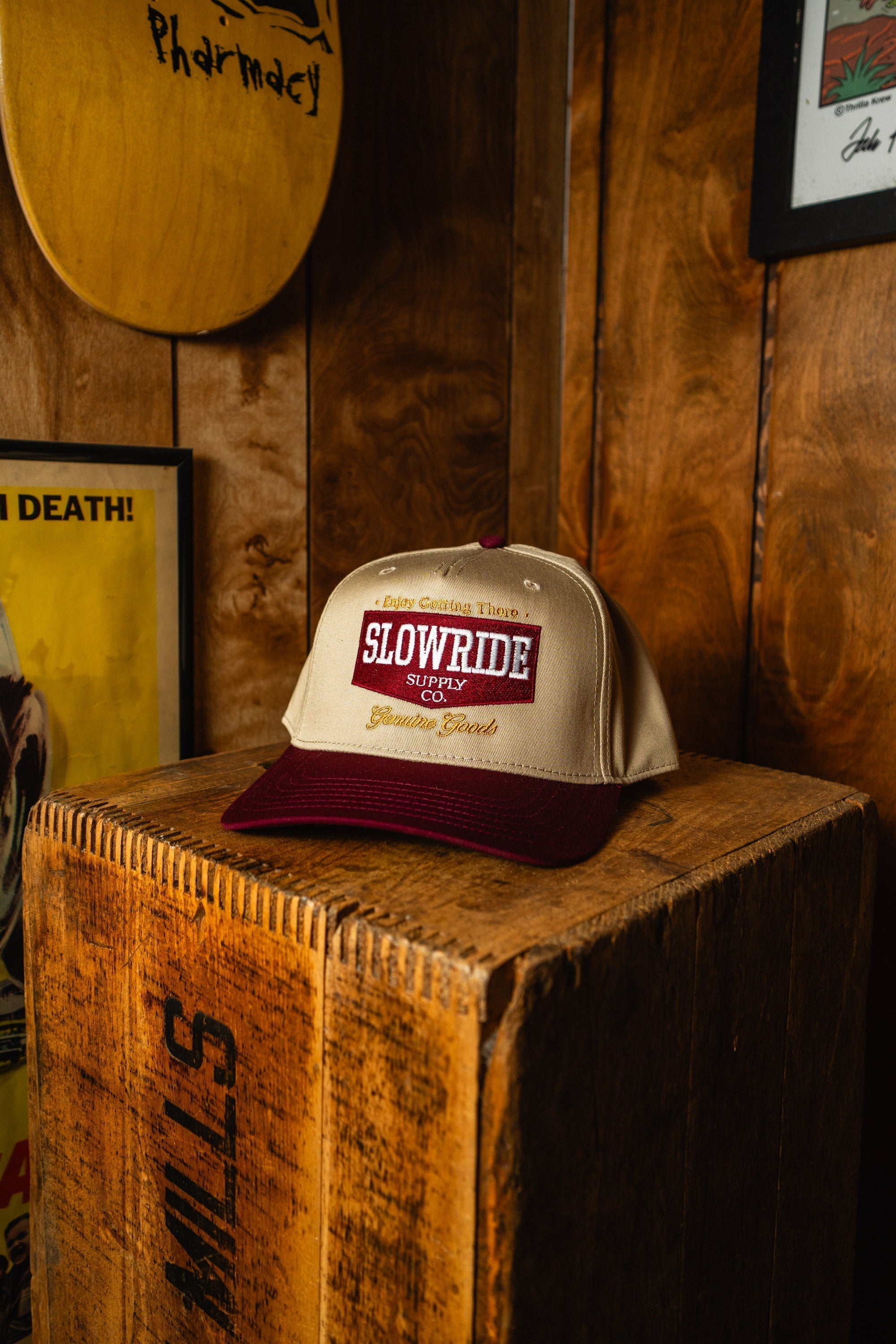 Supply Co Mid Profile A - frame Hat - Slow Ride