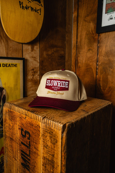 Supply Co Mid Profile A - frame Hat - Slow Ride