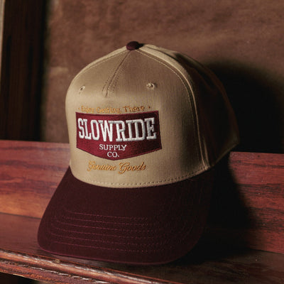 Supply Co Mid Profile A - frame Hat - Slow Ride