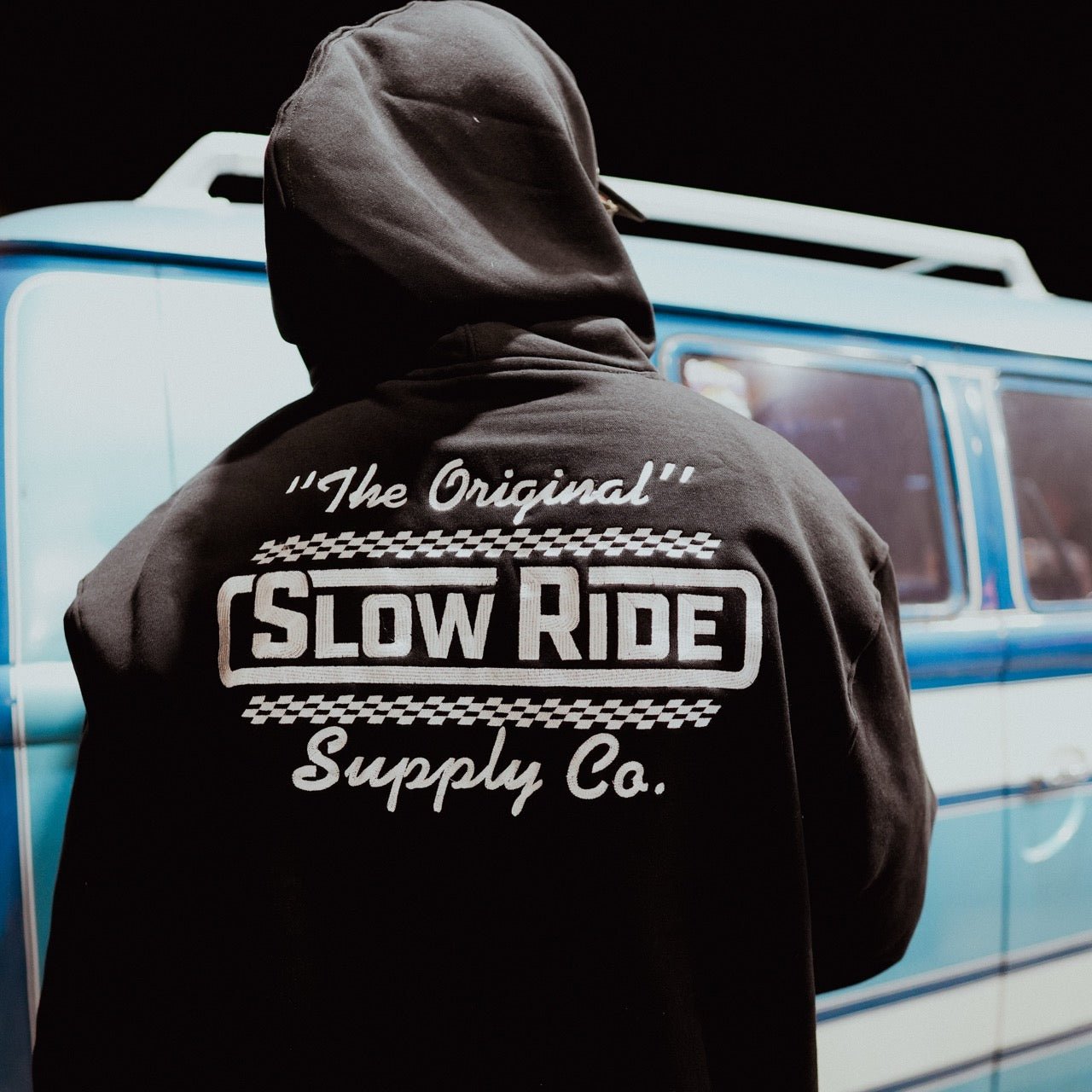 "The Original" Embroidered Hoodie - Slow Ride