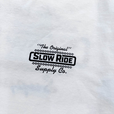 The Original L/S Tee (White) - Slow Ride