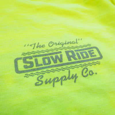 The Original Reflective L/S Tee (Safety Green) - Slow Ride